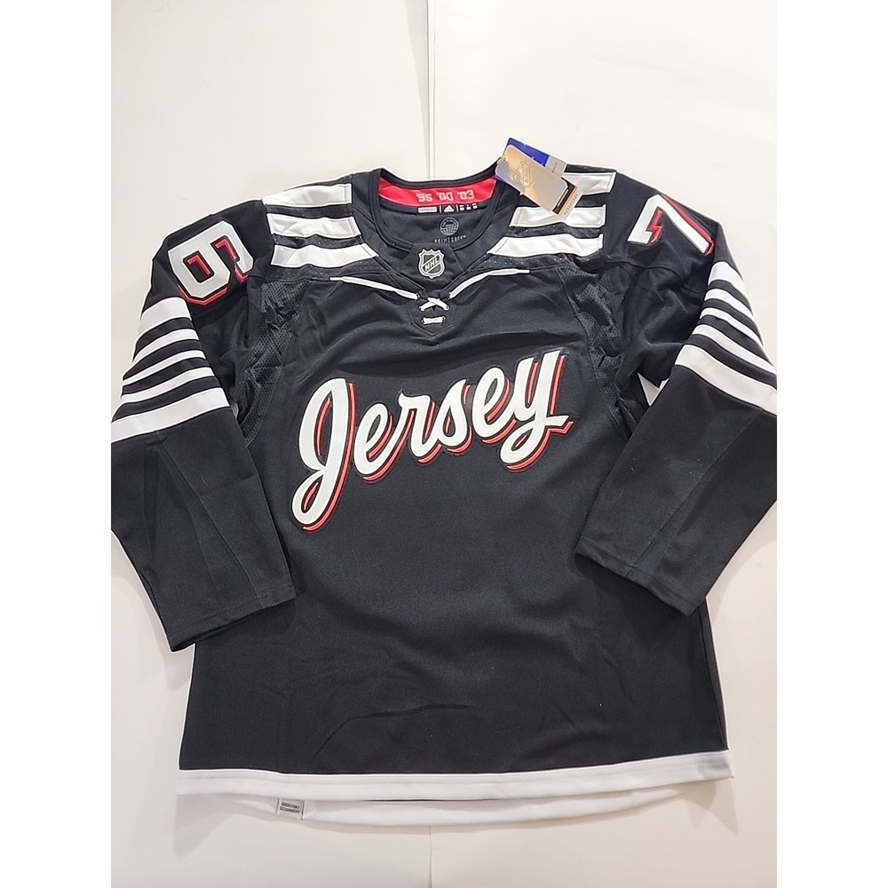Adidas New Jersey Devils Black‎ P.K. Subban #76 Jersey Size 50 PRIMEGREEN Strap